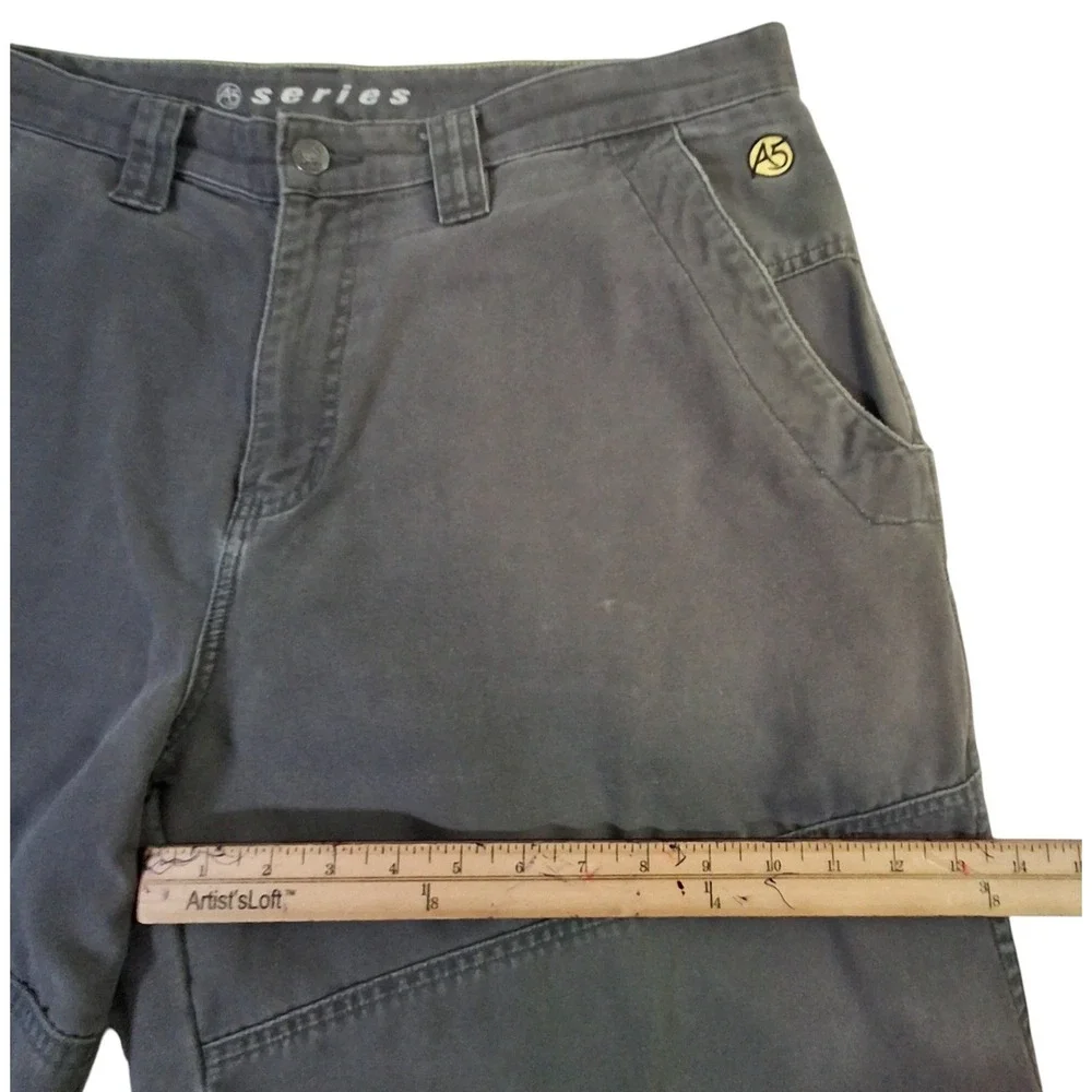 Vintage The North Face A5 Series Double-knee Work Pants Men's 38x29 Tan Canvas